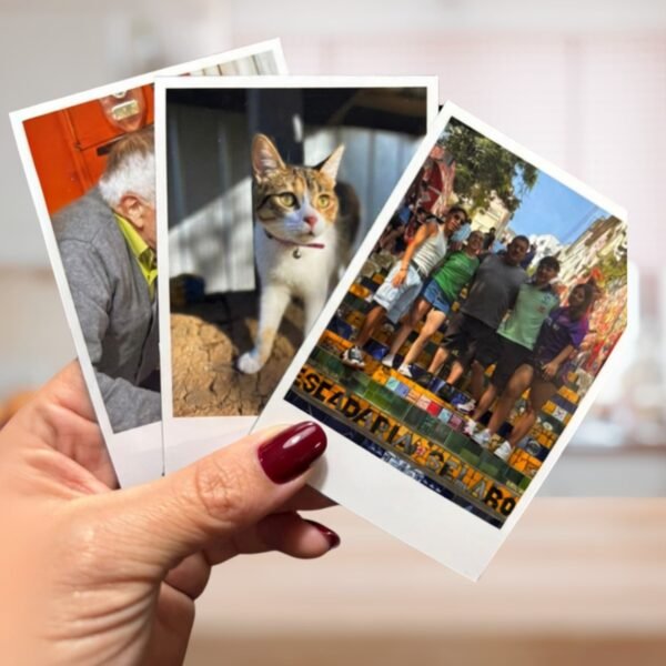 POL02 Polaroid | 8 Fotografías Imantadas Personalizadas (7x9 cm)
